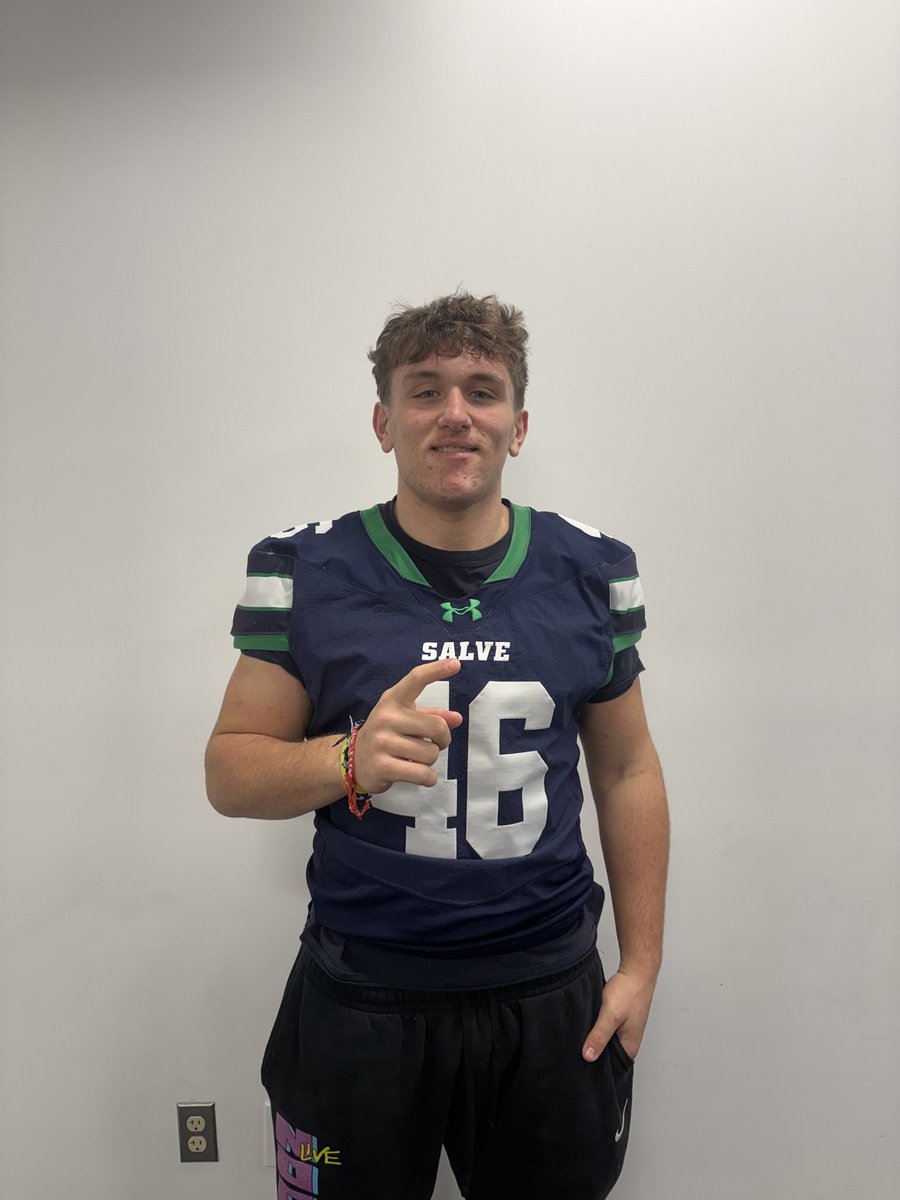 GBake02's tweet photo. I wanna thank @CoachMMoss for having me out for my official visit @SalveRegina! Absolutely beautiful campus and awesome staff excited to see what’s next. https://t.co/nejKVOCwrK