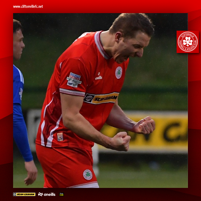 cliftonvillefc's tweet photo. ☘️ A moment of inspiration from Jonny Addis to restore our advantage this afternoon. https://t.co/k943WsHMGQ