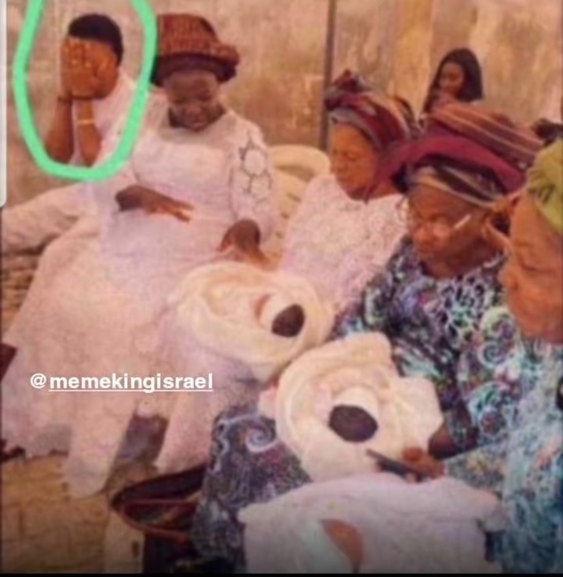 When you mistakenly kiss your RCCG babe