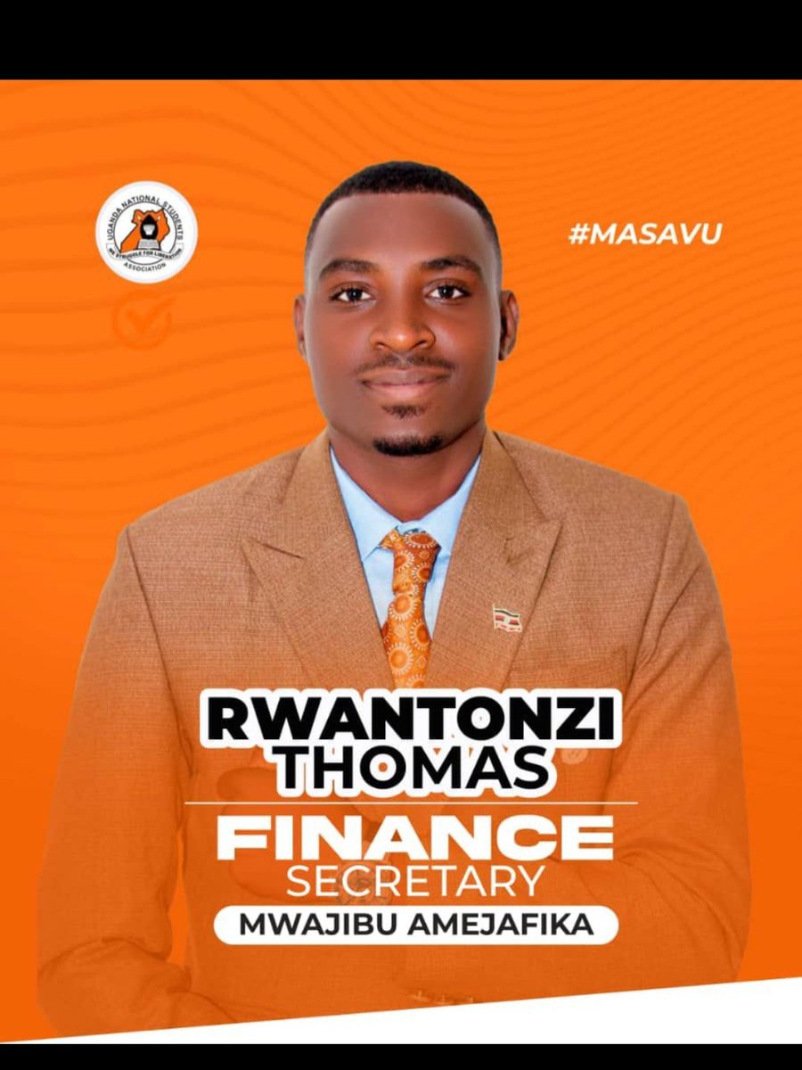 Before we sleep?remember that we all agreed to vote <a href="/ThomasRwantonzi/">Rwantonzi Thomas🇺🇬👏</a> for Secretary for Finance 
Fellow delegates if not him who then
<a href="/UNSAOfficial/">Uganda National Students Association</a> 
#TeamMasavu