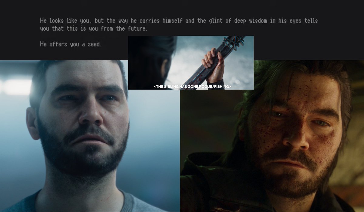 TheDogtor's tweet photo. The text adventure in ep3 of Night Springs was interesting to me, because one path seemed based on Zane/ Alan and another of Control, but the rest, I always presumed was "what if Quantum Break 2 was made?"
But looking back on it, it may have been #ControlResonant hints/ ideas? 👀 https://t.co/r8wLsAqCXQ