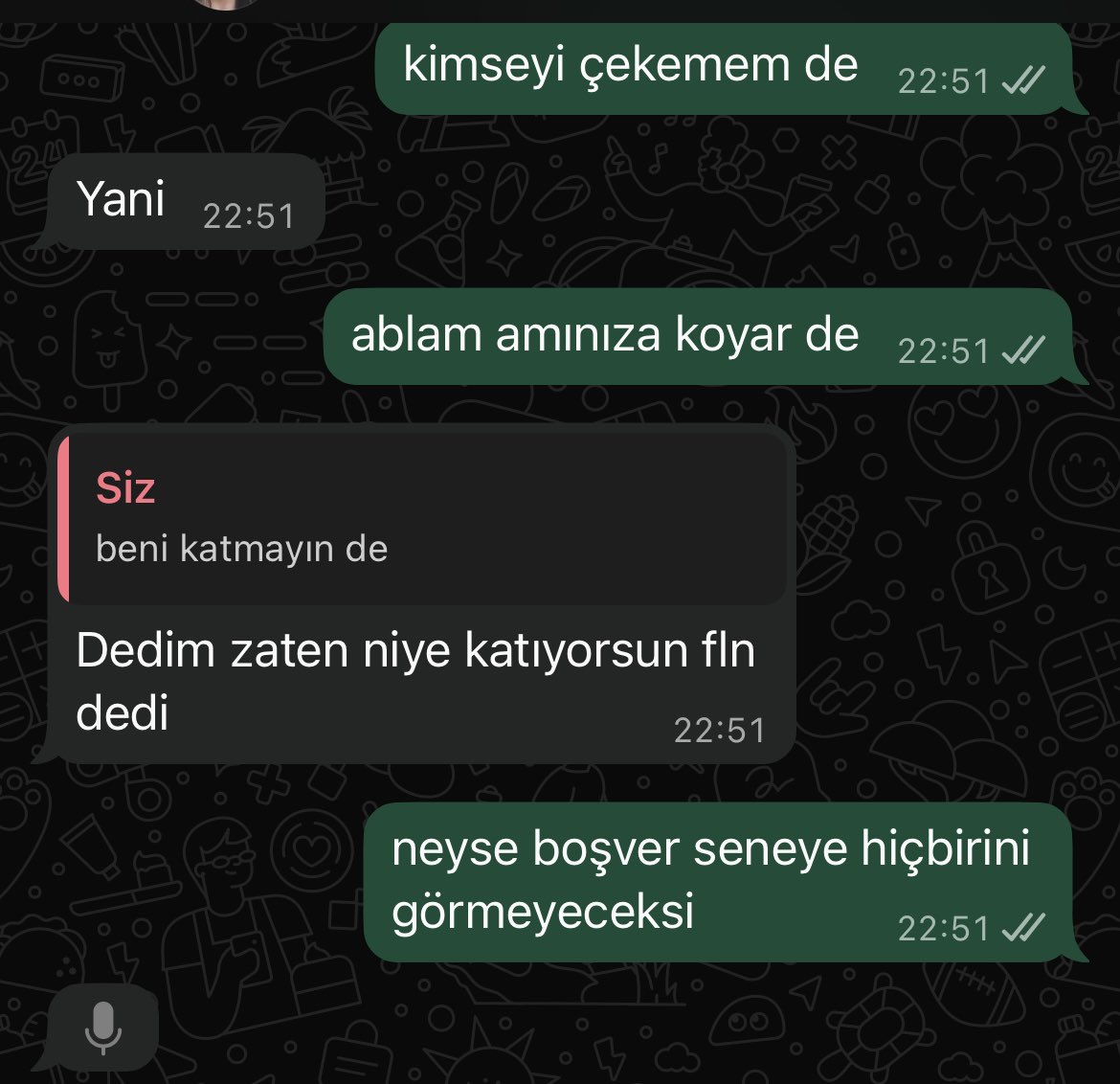 8. sınıf piçlerinin nasıl bir zorba olabileceklerini bildiğim için ablalık görevimi sonuna kadar yapıyorum ahhahaha