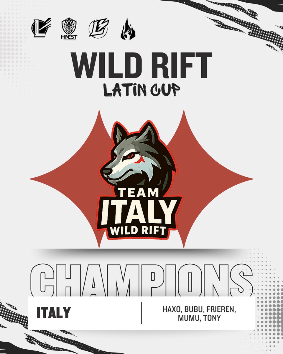 # LATIN CUP

🇵🇹 0 - 2 🇮🇹

Damos assim por terminada a nossa presença nesta primeira edição da Latin Cup.

Um agradecimento aos nossos jogadores Salo, Filipe, Egituu, Mendes, Brofever, Route e Kills pela sua participação e pela forma como dignificaram as cores do nosso país 🇵🇹