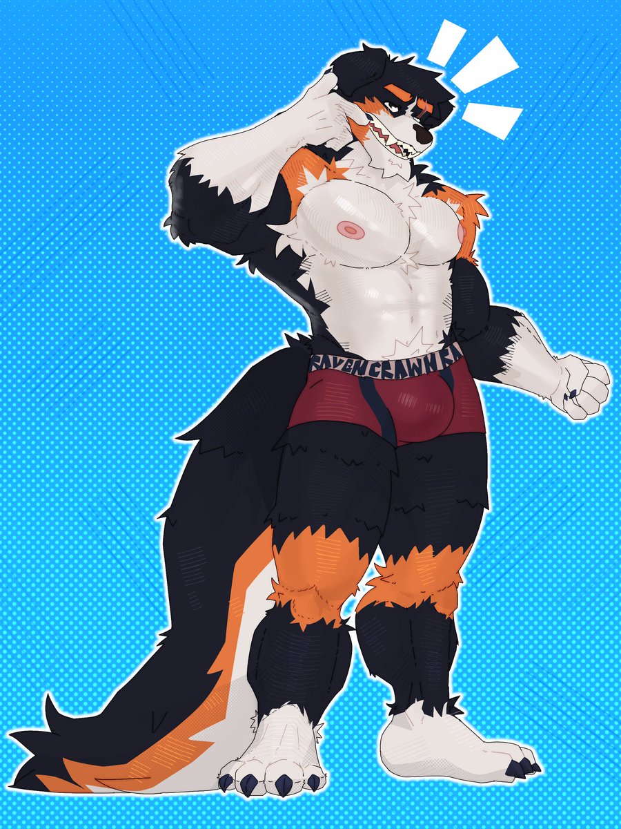 0kamaleon's tweet photo. comms for @xispy_z 🩲🐶 https://t.co/rtFByQAULl