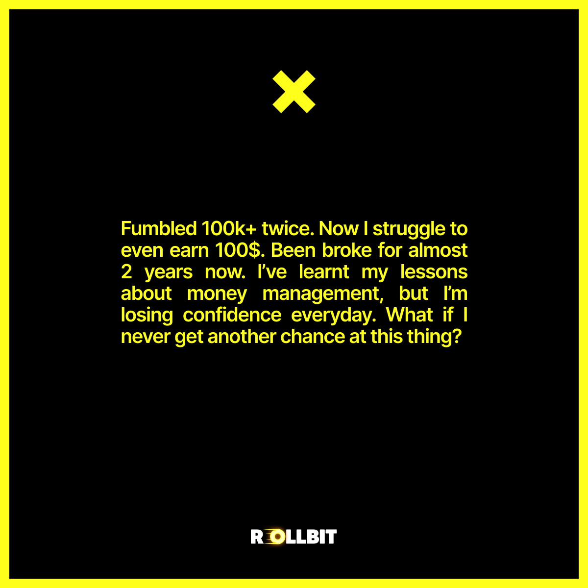 coinfessions's tweet photo. What if I never get another chance at this thing? https://t.co/vBI3TIgzGq