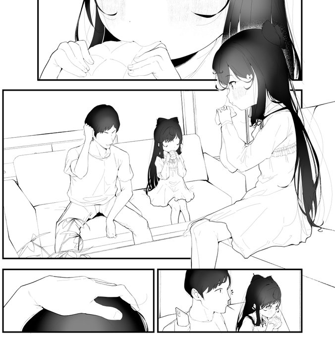 ペン入れ&ベタのメイキング。このクオリティでいけたらいいな…