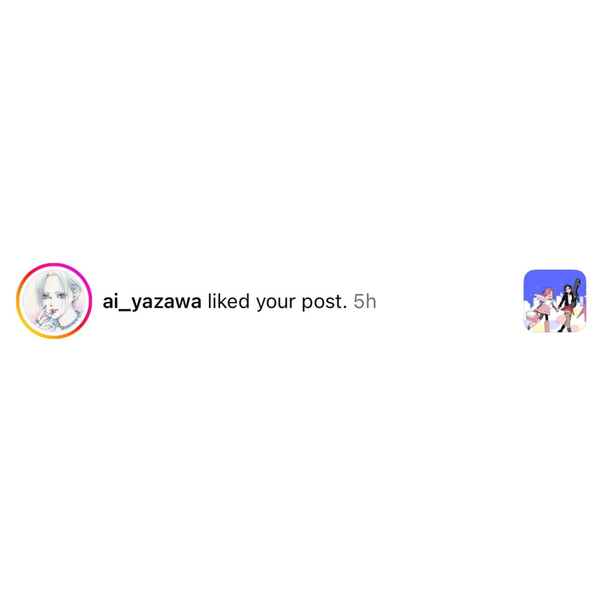 2005: me reading Nana online, waiting for new chapters to be published
2025: my fanart gets an approval from Ai Yadzawa herself 🖤