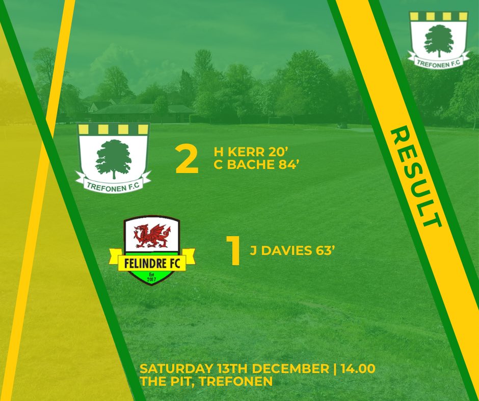 Trefonen FC 💛💚 tweet media