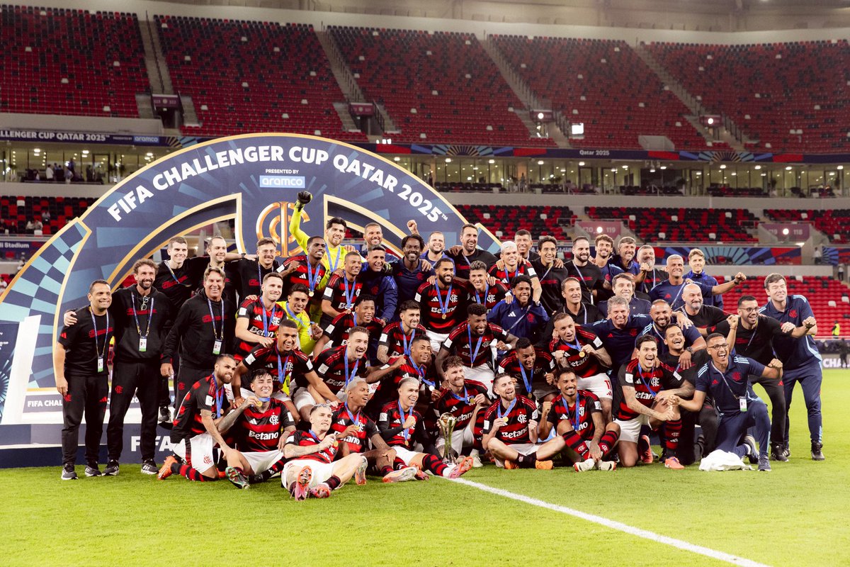 FFERJ's tweet image. 🔴PAPA TÍTULOS EM 2025⚫️

🏆 SUPERCOPA REI
🏆 CARIOCA
🏆 BRASILEIRO
🏆 LIBERTADORES
🏆 DERBY DAS AMÉRICAS
🏆 CHALLENGER CUP
⌛️ INTERCONTINENTAL 

📸 Adriano Fontes/CRF