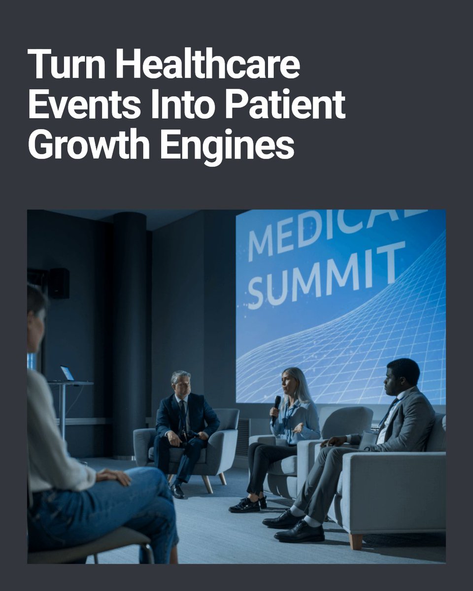 Healthcare events aren't just gatherings—they're growth engines. Align every detail with your mission. Target the right audience, amplify reach, build patient trust, and follow up strategically. Fill your waiting room.