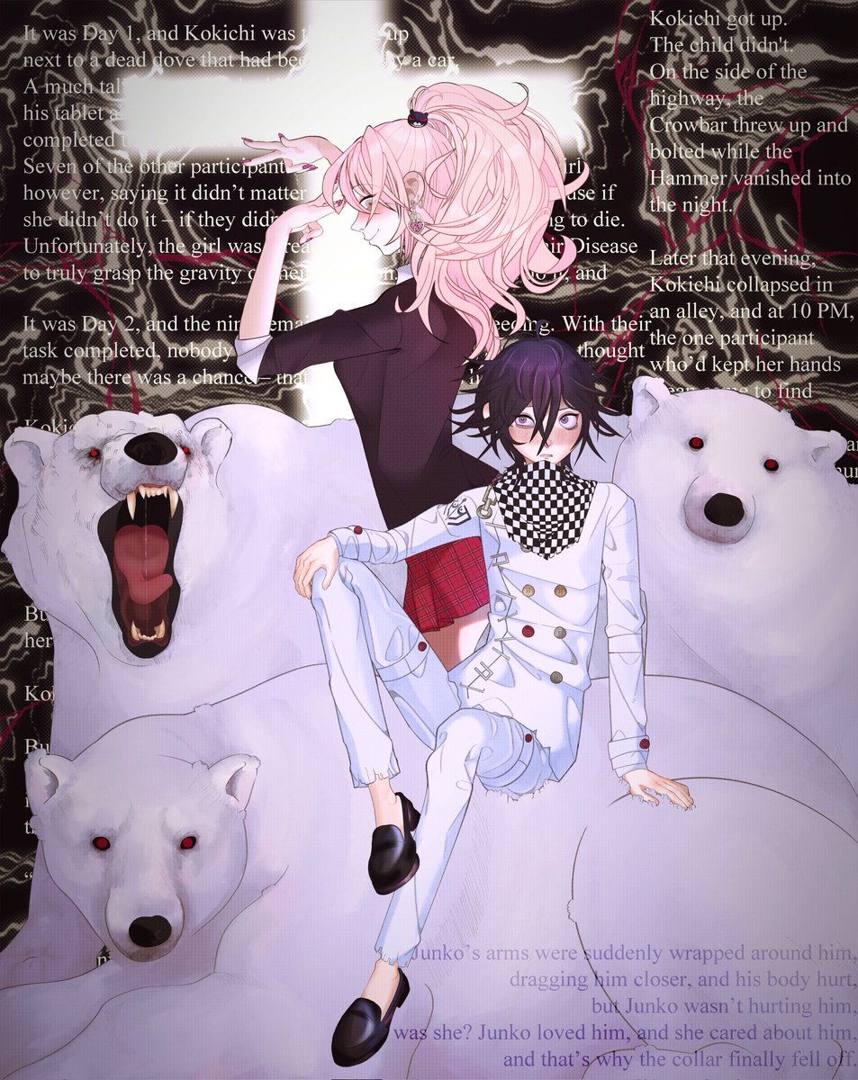 #danganronpav3 #junkoenoshima #kokichiouma