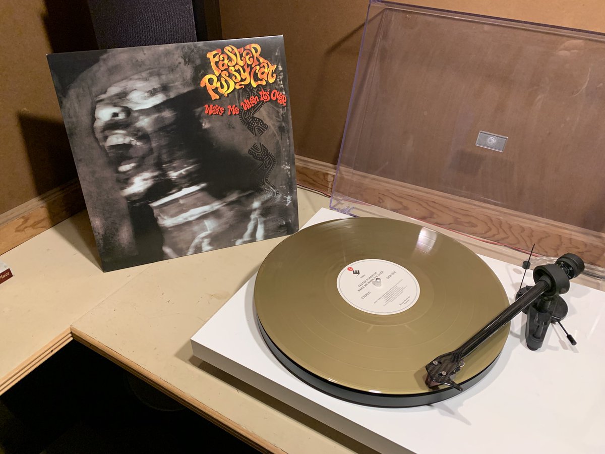 jcwhite022's tweet photo. Next up @fasterpussycat #WakeMeWhenItsOver. Pure sleeze from the late 80’s. Love it! https://t.co/fbRELG9Jsx