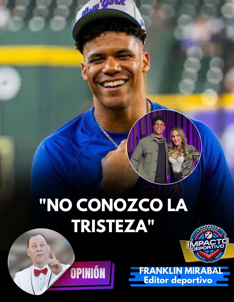 Juan Soto se declaró feliz!!!.

El pelotero más rico del béisbol le dijo a Luz García que el simple hecho de estar en Grandes Ligas lo hace un hombre feliz.
"Todo el mundo quiere llegar aquí, y yo lo logré. Eso da felicidad".