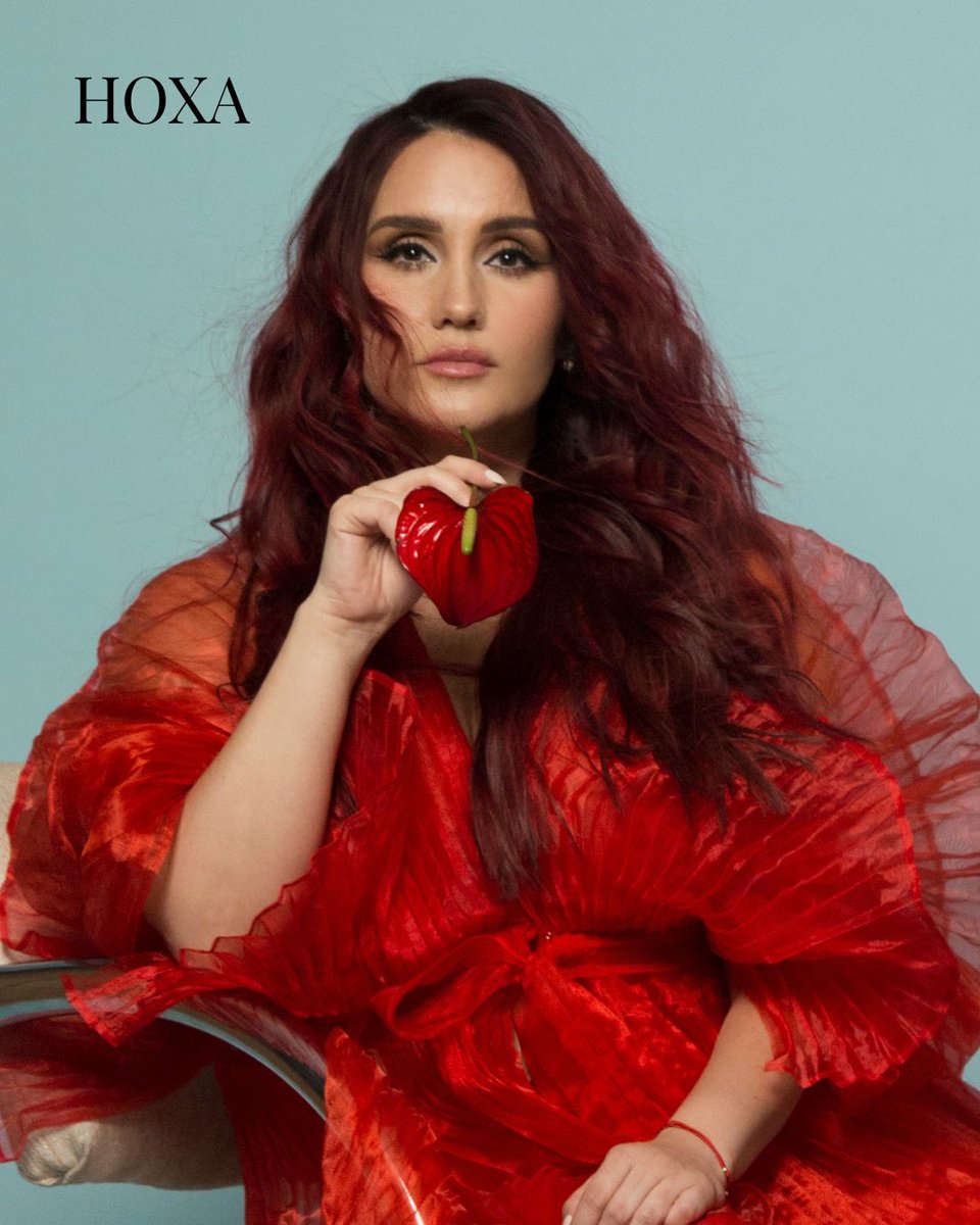 That’s a goddess-level face card. She's DIVINE.

Read the full interview with <a href="/DulceMaria/">Dulce Maria</a> and get your printed copy at hoxa.us/DulceMaria 

*available delivery to +40 countries