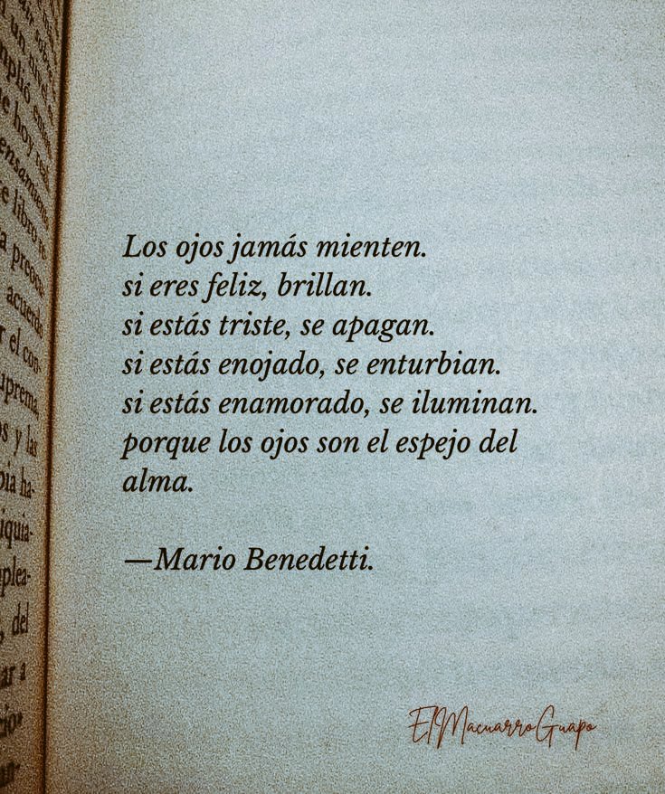 Los ojos...