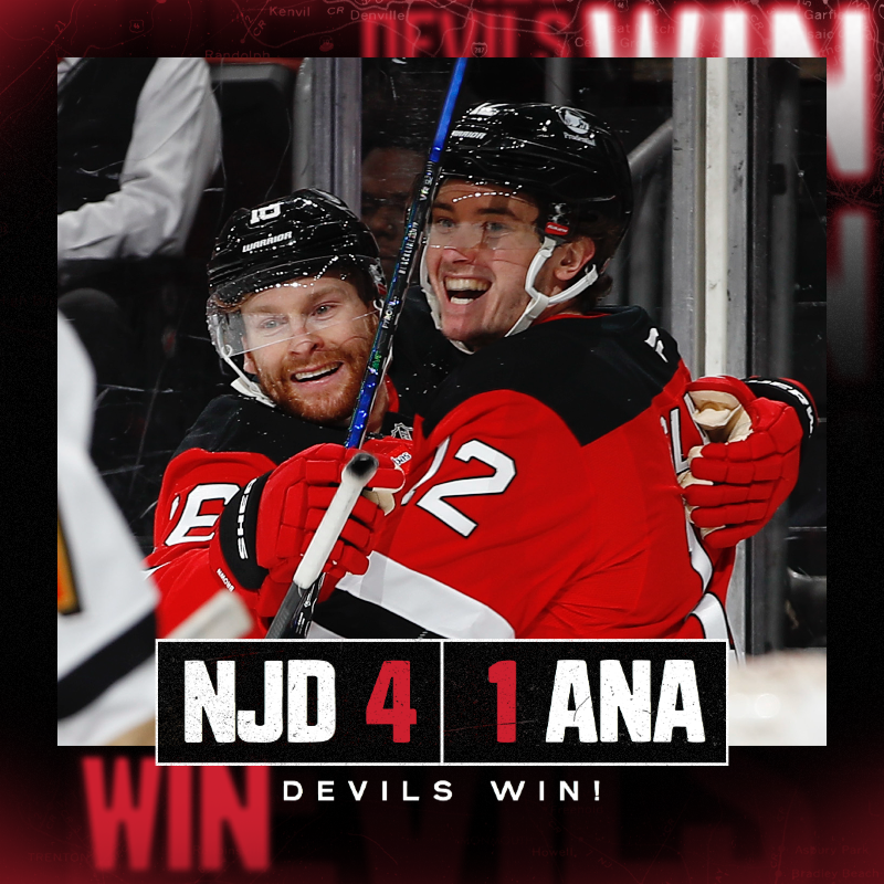NJDevils's tweet photo. As you were saying?