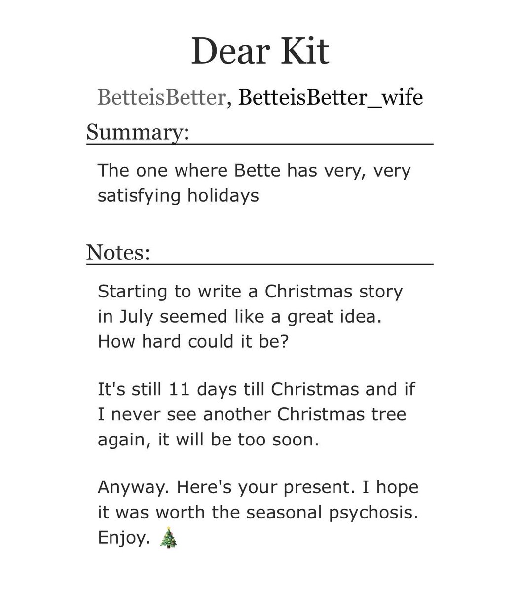 Enjoy! 🤶archiveofourown.org/works/75707651…