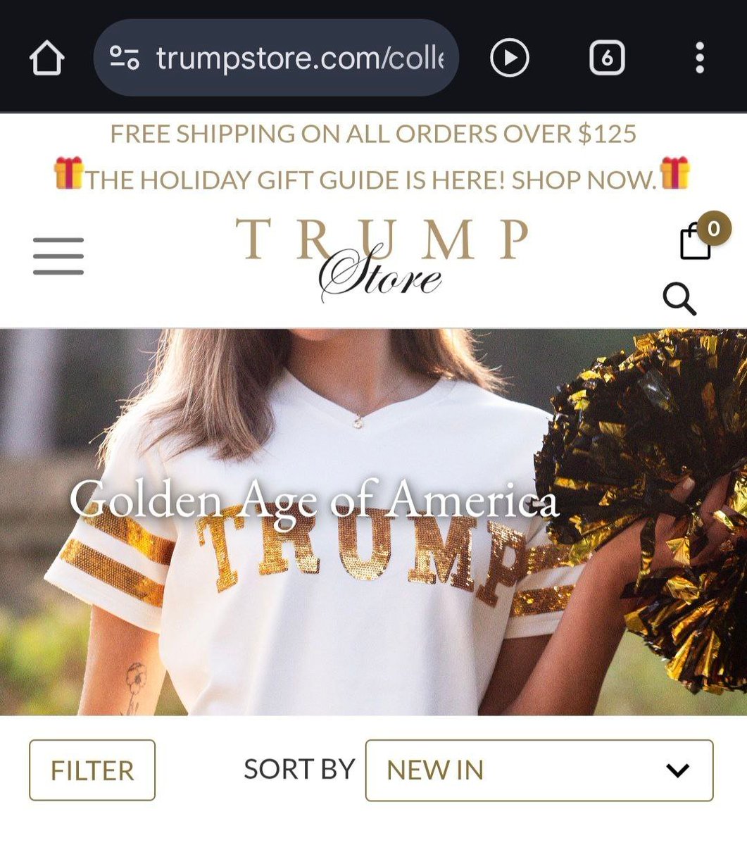 GoldenAgeUSD1's tweet image. “The $GOLDEN Age”  is already visible across official channels.

It appears on WhiteHouse.gov, the Trump Store, and in the bios of @WhiteHouse and @POTUS.

It follows directly after the phrase “MAKE AMERICA GREAT AGAIN.”

@realDonaldTrump reinforced this today with an…