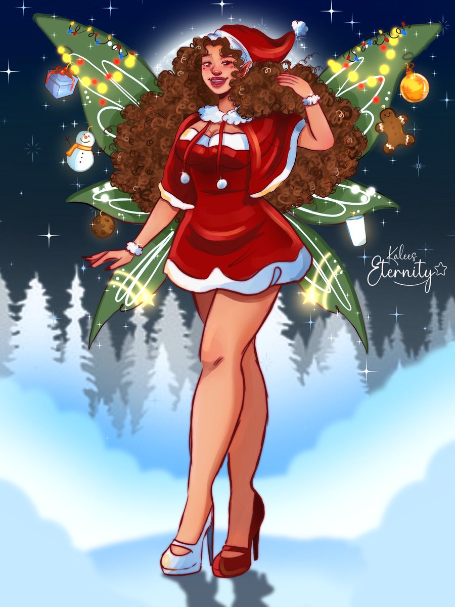 Santa Baby 🎄

#blackart #blackartist