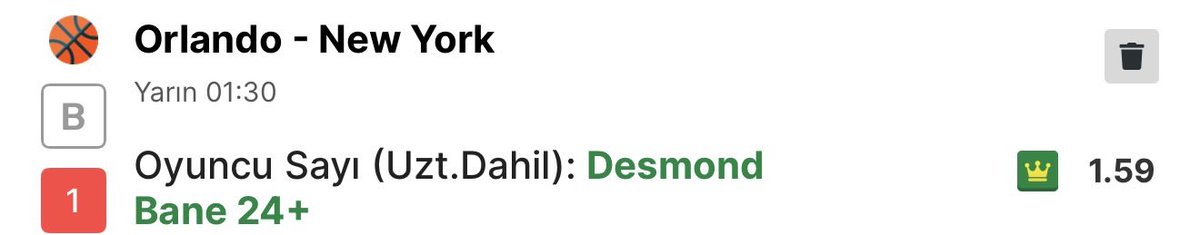 DoubleScreen23's tweet image. Desmond Bane 24+ Sayı 1.59

STAKE 7/10

Bane hücumda net rolü olan, şut hacmi istikrarlı bir skor opsiyonu. Topu eline aldığında hem dış şutla hem de penetre sonrası bitirişlerle üretim yapabiliyor. Son dönemde agresifliği yukarıda; ritme girdiği maçlarda 20’lerin üzerine çıkması…
