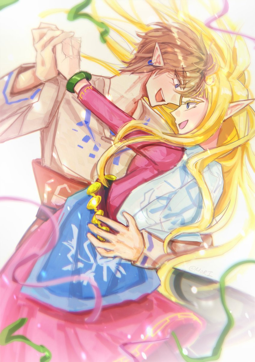 VvMORIvV's tweet image. #zelink #skywardsword