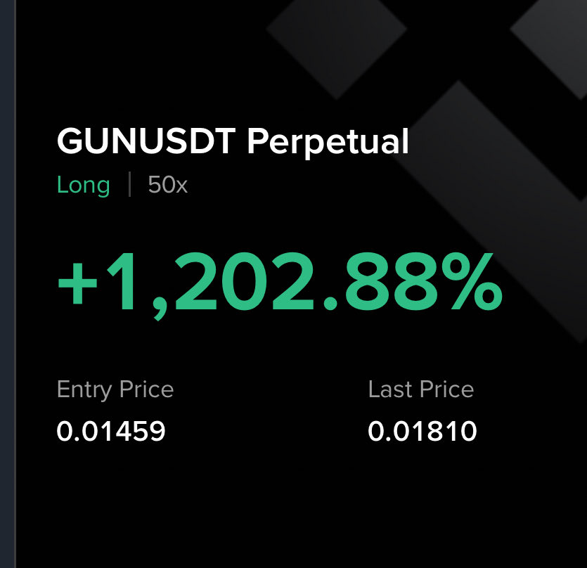 tradeDpattern's tweet image. #gunusdt price technically will still almost double from here before any consolidation for next move! Lot of room, get some!