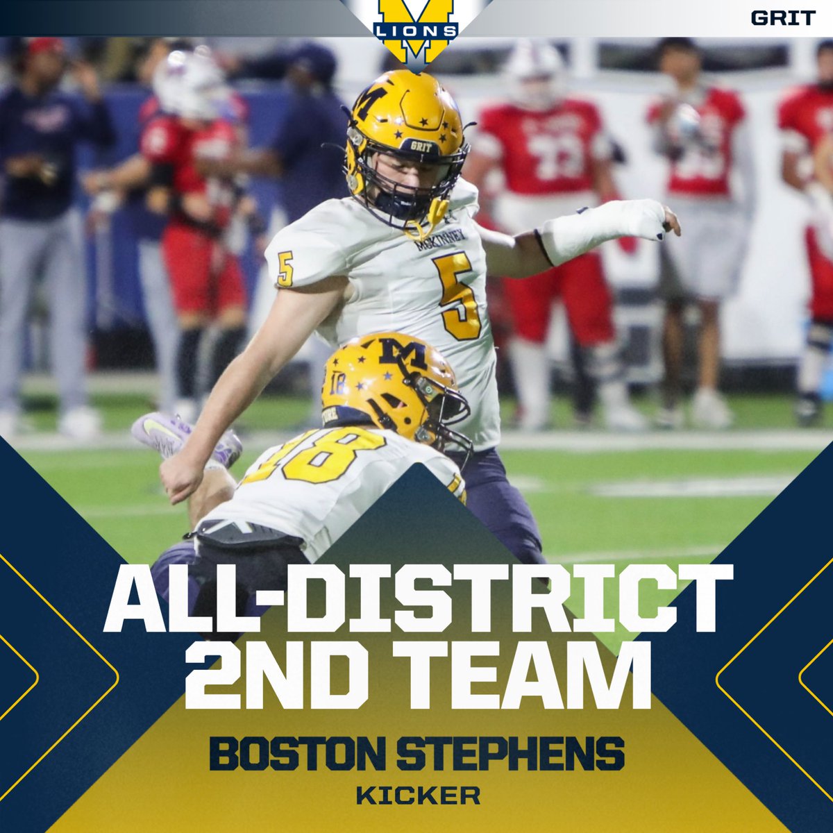 CoachLeonardTX's tweet image. Congrats to Boston Stephens (@Boston_Stephens) for being voted 2nd Team All-District!

#COE
#GRIT
#GoldStandard