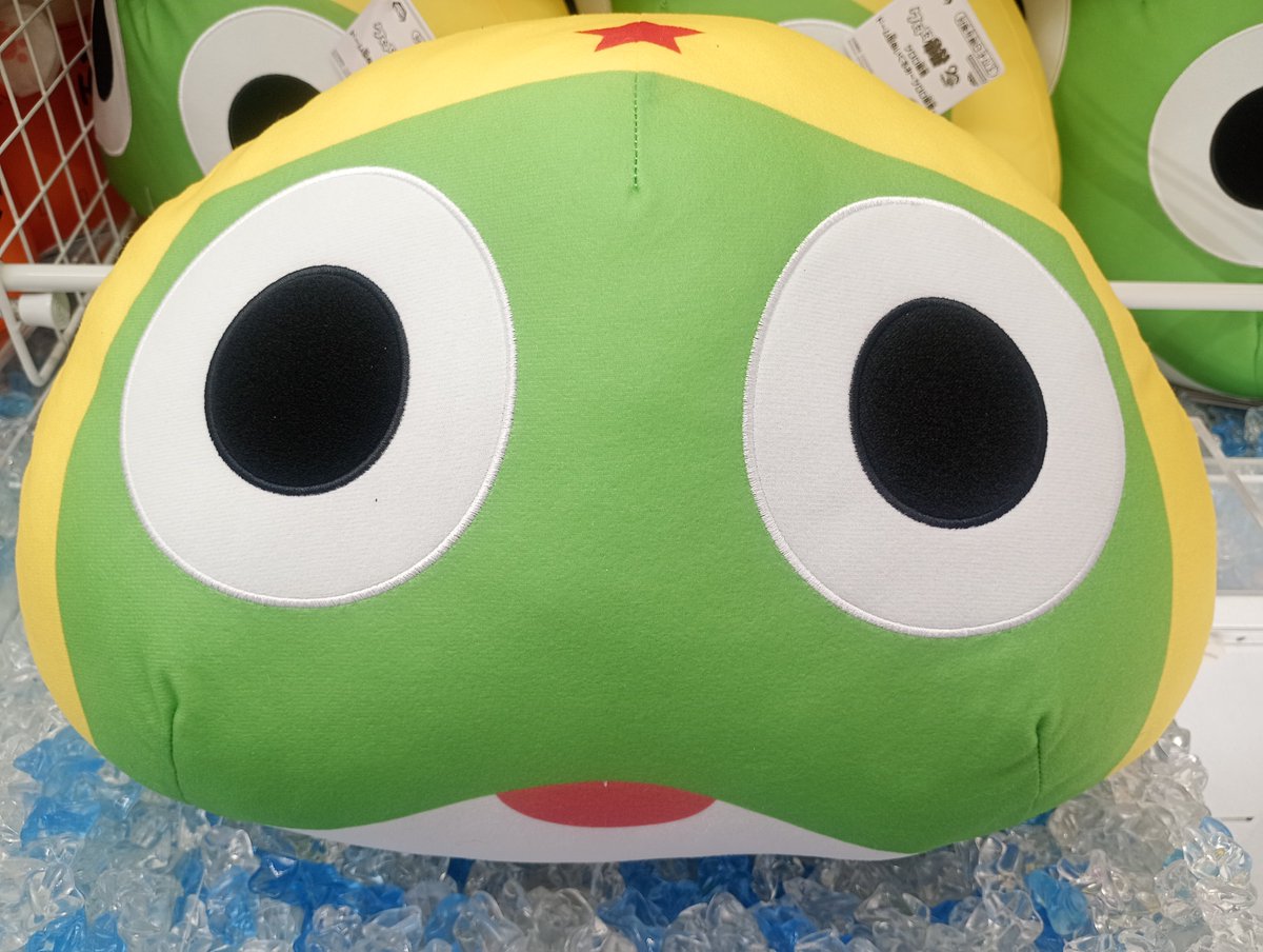 𝓝𝓮𝔀 ⸝⋆˙⟡ #ケロロ軍曹 ドーム型クッション、2階に登場であります