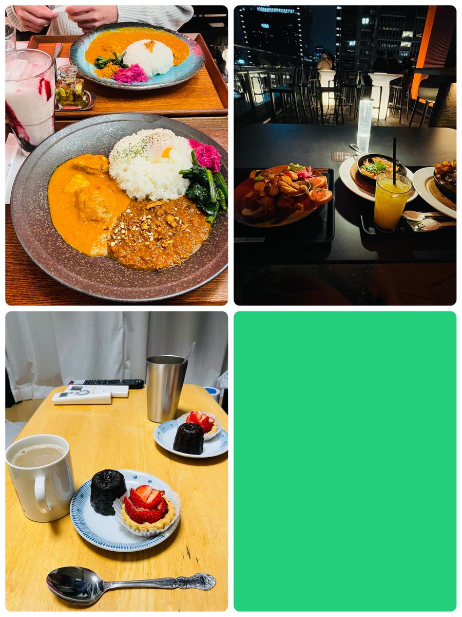 ats_diet's tweet photo. 昨日のチートデイ。
朝:卵かけご飯
昼:カレー、ラッシー
おやつ1:チーズケーキ、ドーナツ
夕:ハワイ系のところでご飯
おやつ2:カヌレ、いちごタルト

そんなこんなでお腹ぱんぱんです。
これでもかなり引っ込んだ。

おやつ1と朝ごはんのお写真なし🤪 https://t.co/ltEv89LGbh
