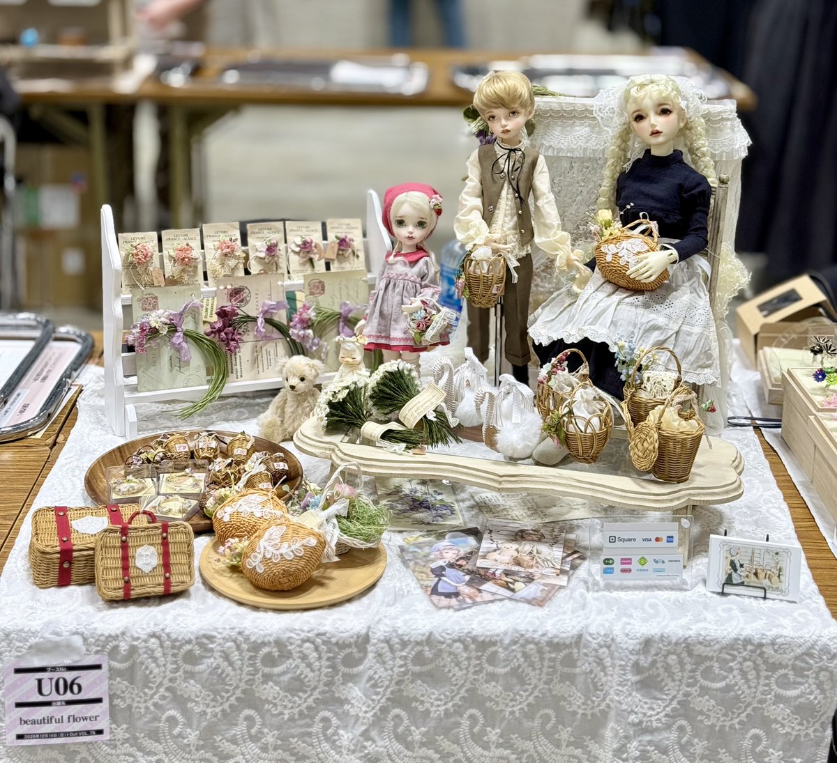 wake_wakame2022's tweet image. おはようございます
設営終わりました😊
相変わらず落ち着きなくやっていますがどうぞよろしくお願いします🙏

 #アイドール東京75