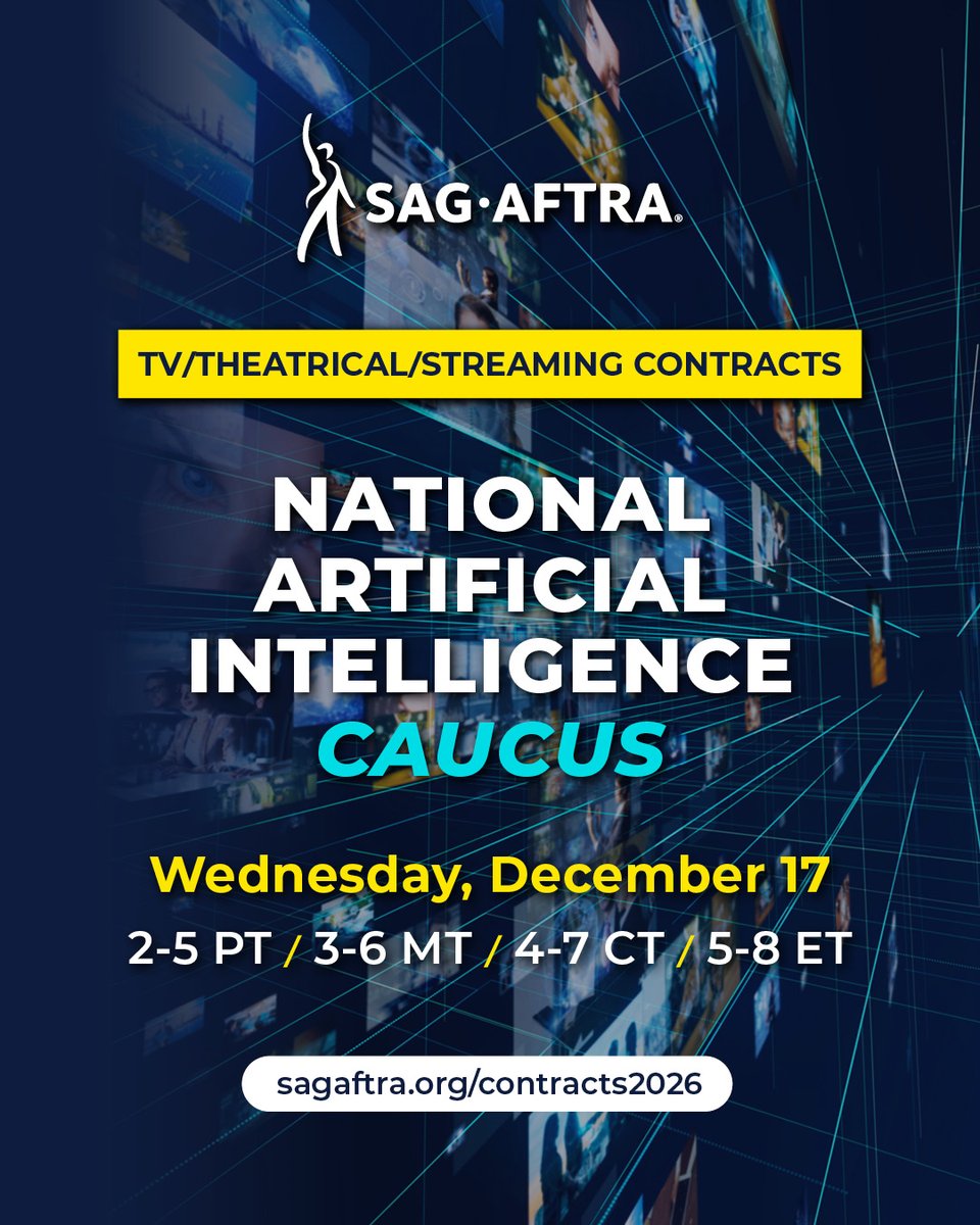 SAG-AFTRA tweet media