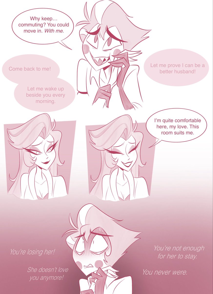 Lucylicious666's tweet photo. Edited some stuff on the first pages, and included the two new pages. Still more to come!
#Lucilith #luciferandlilith #hazbinhotel #hellaverse #lucifermorningstar https://t.co/ErQiJqnrEE