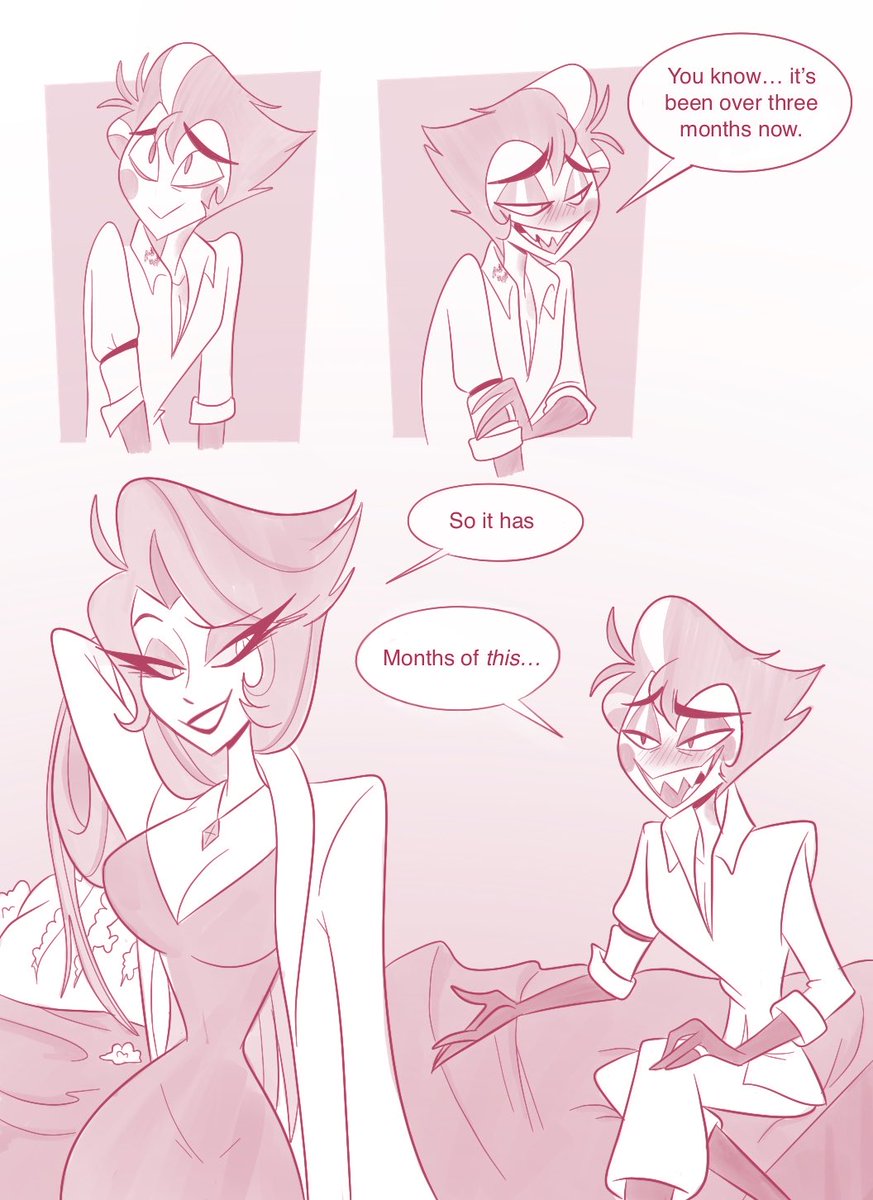 Lucylicious666's tweet photo. Edited some stuff on the first pages, and included the two new pages. Still more to come!
#Lucilith #luciferandlilith #hazbinhotel #hellaverse #lucifermorningstar https://t.co/ErQiJqnrEE