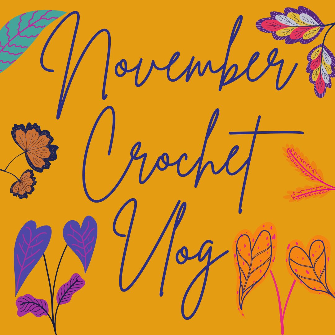 Crochetmelovely's tweet image. My November crochet vlog is live on my YouTube channel! Lots of wips, new patterns, and more! The link to my YouTube channel is always in my bio! ✨️🍂🤗
.
.
.
#yarn #fiberartist #crochet #youtube #vlogging
