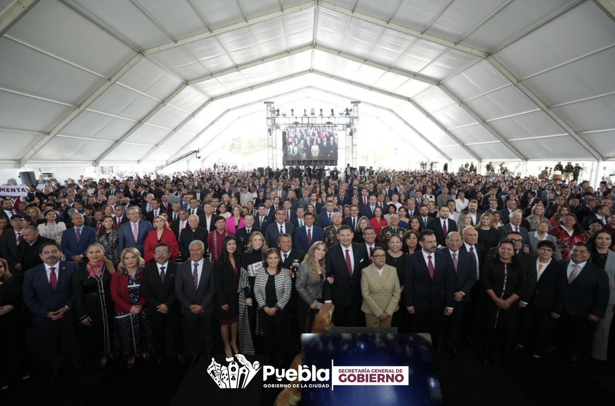 El secretario General de Gobierno, <a href="/FrancoR01/">Franco Rodríguez</a> asistió este día al Primer Informe de Gobierno de <a href="/armentapuebla_/">Alejandro Armenta</a>, en el que se presentaron los avances y resultados del primer año de gestión estatal.

Desde el gobierno del presidente municipal, <a href="/pepechedrauimx/">Pepe Chedraui 🇲🇽</a>, refrendamos la