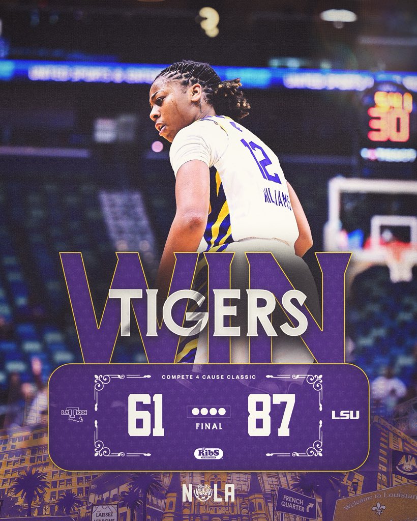 LSU Women's Basketball tweet media