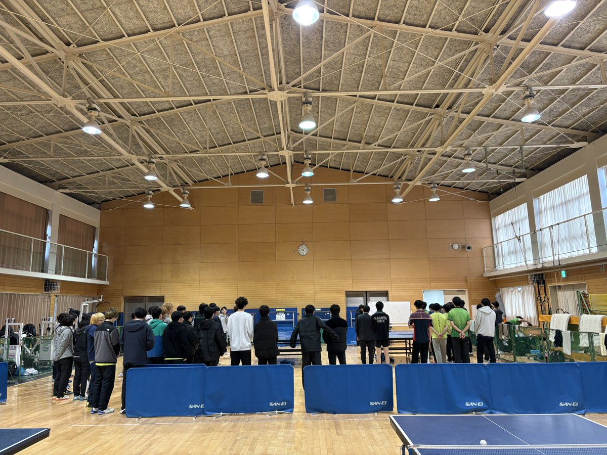 名古屋大学卓球部公式アカウント tweet media