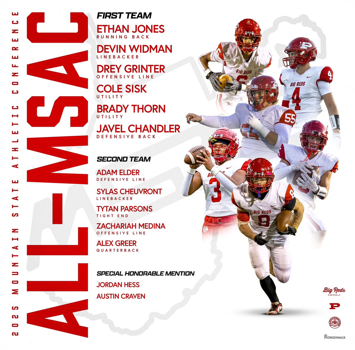 Parkersburg Big Reds tweet media