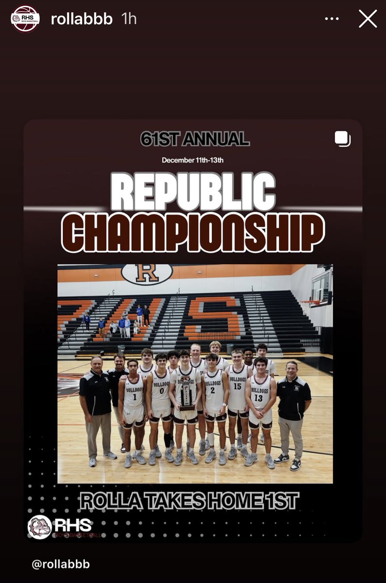 Bringitstrong's tweet photo. 2025 #RepublicInvitational Tourney Champions https://t.co/285BLmPMtk