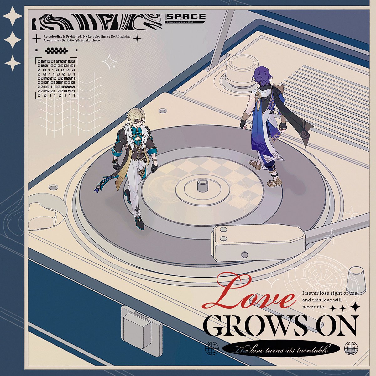 『Love Grows On』
”I never lose sight of you, and this love will never die.“
#アベンシオ #aventio