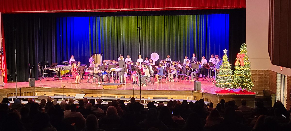 Amazing holiday concert by the world famous Brooklyn Hurricane music department!   Students were incredible ! <a href="/BrooklynSchools/">Brooklyn Schools</a>