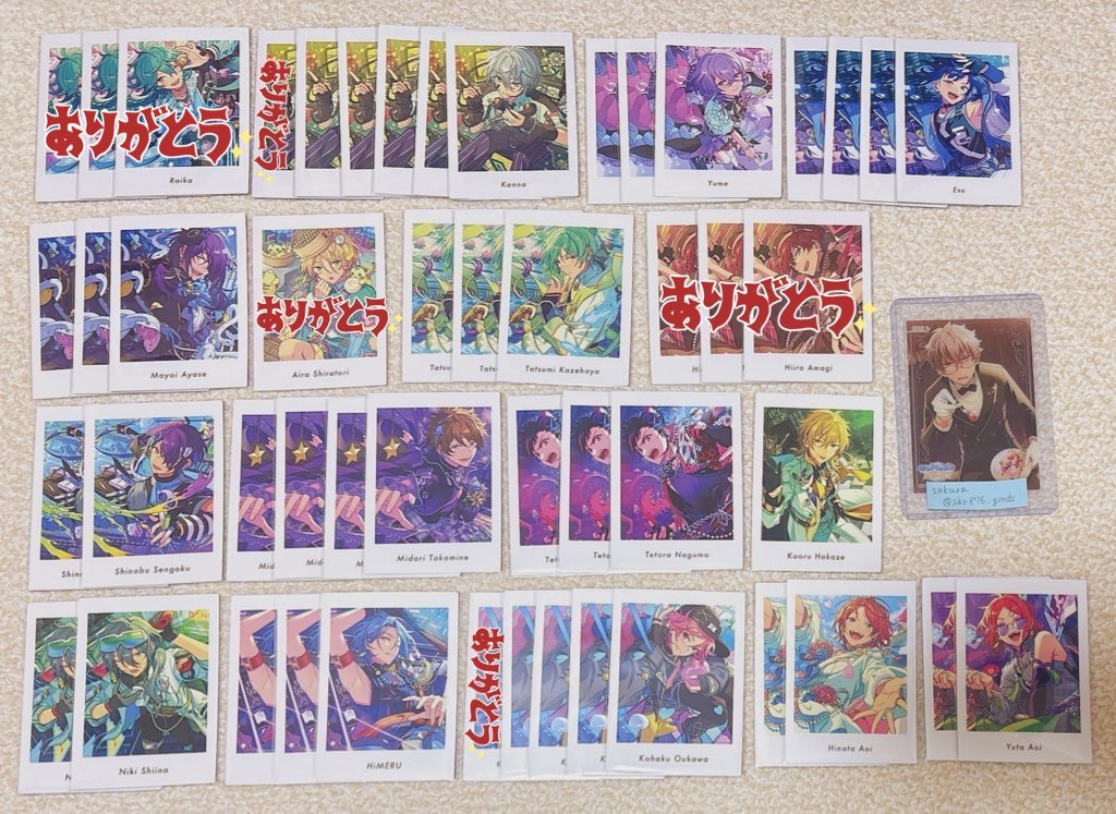 sakura＊グッズ取引垢 平日多忙によりご連絡遅くなります tweet media