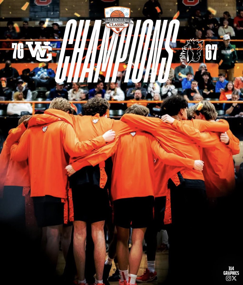 StatesmenHoops's tweet image. The Statesmen claim the crown at the 25th Webster Classic! Quality win over a great opponent in Lee’s Summit North. Major thank you’s to Statesmen Nation for coming out all week, @StreibCompany for sponsoring, &amp;amp; @statesmensports for running the show. #TTW #TheTraditionContinues