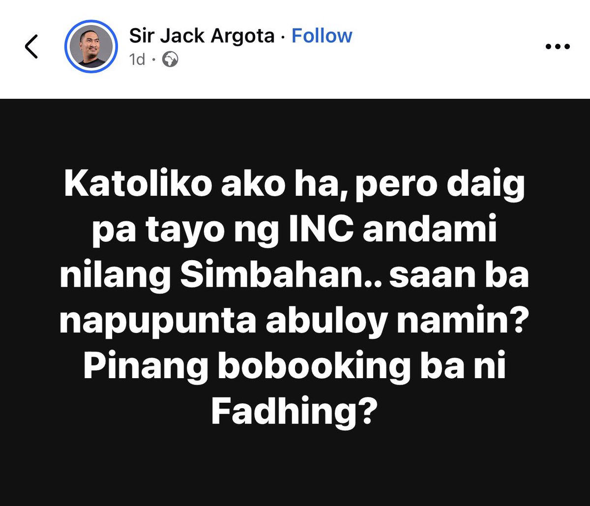 popmonkph's tweet photo. Pwede pong magtanong sa parokya kung saan ka nagbibigay ng financial offering. Iyan po ay kung totoo kang naghahanap ng accountability. Pero kung ang hanap mo ay engagement lalo na mula sa kapwa mong fanatic ay talaga namang ganito ang galawan. https://t.co/ZbjWAoYJAS