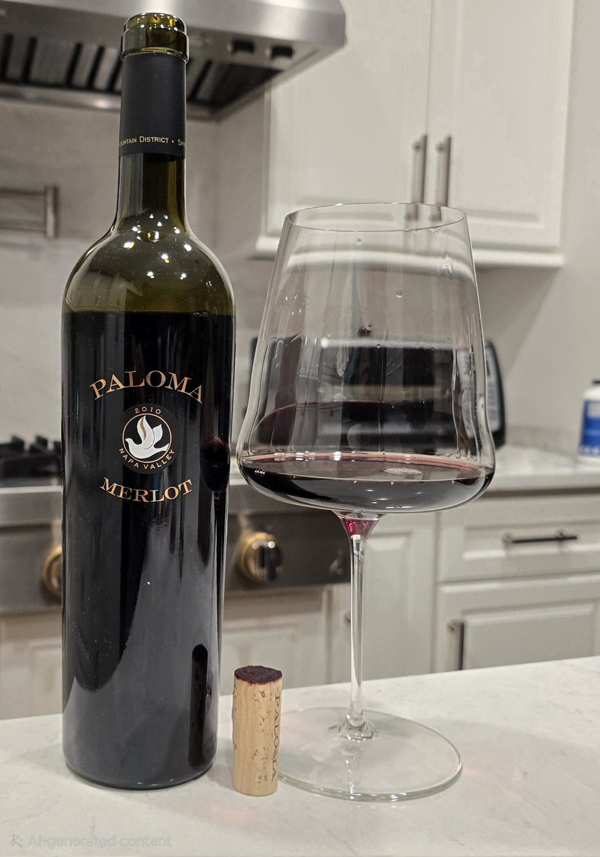 AmauryCarrasco's tweet photo. #SaturdaySips with a 2010 @palomavineyards Merlot that is drinking beautifully pop and pour. Merlot continues to be the most underrated grape; who knew a movie, Sideways, would have so much power. #Napa #wine #winelover https://t.co/pz7f2IPr8y