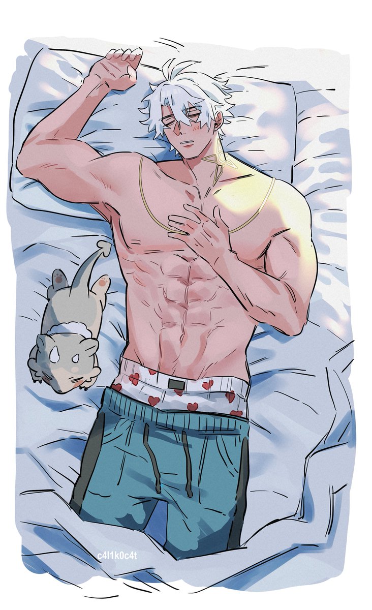 c4l1k0c4t's tweet image. 😴Sleeping Amphoreus boys art
Who should I draw next? #HonkaiStarRail