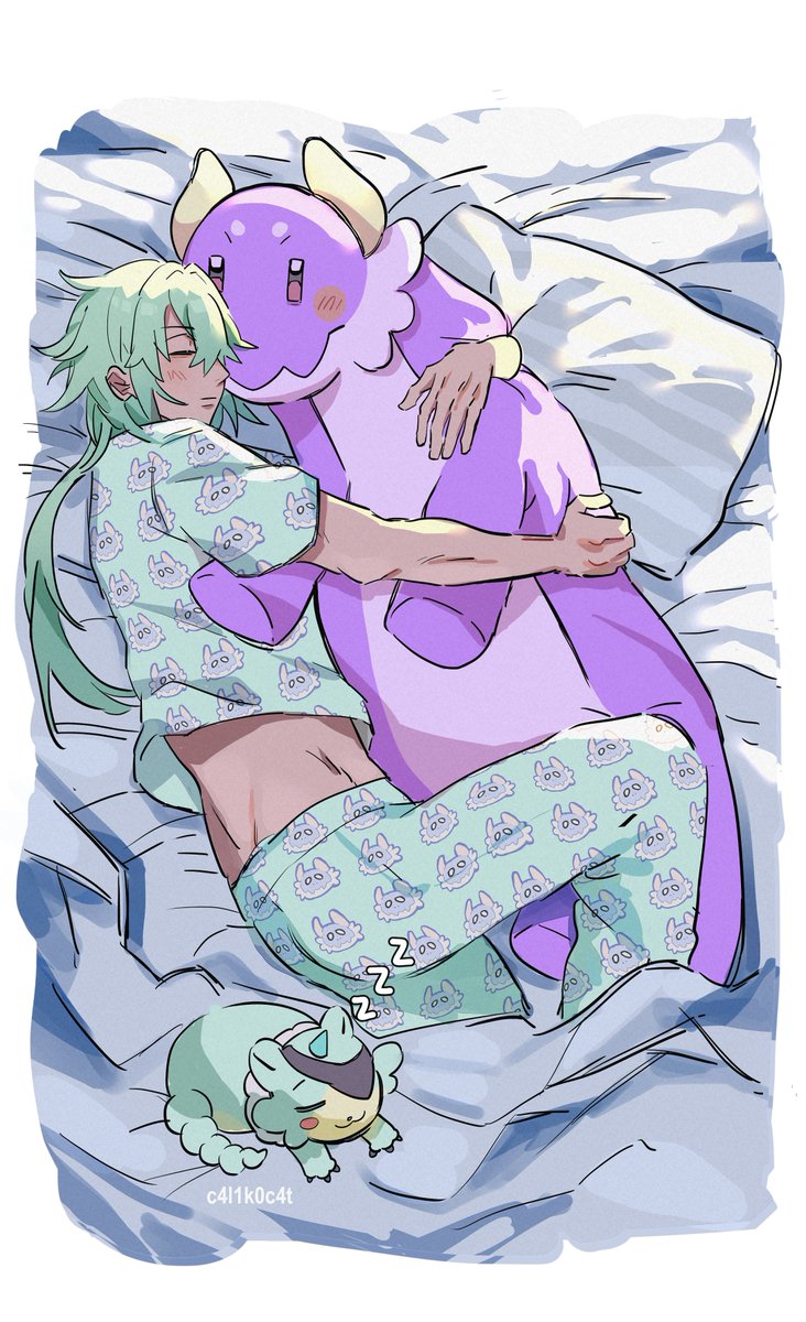 c4l1k0c4t's tweet image. 😴Sleeping Amphoreus boys art
Who should I draw next? #HonkaiStarRail
