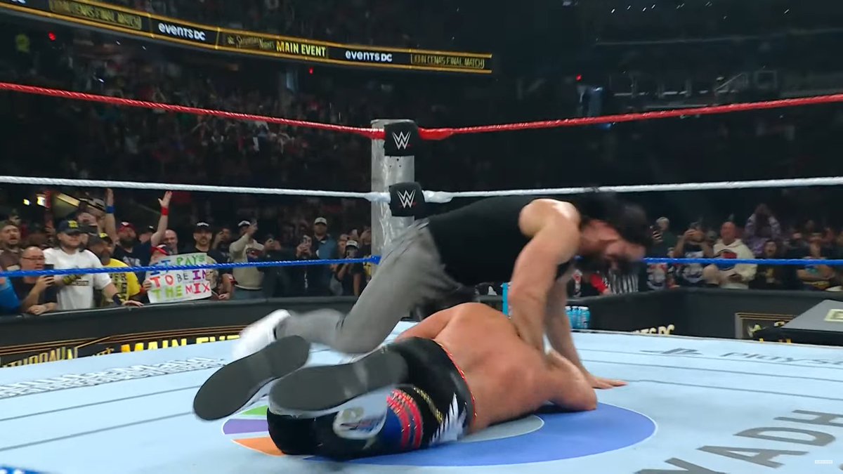 LuigiWrestling's tweet photo. DREW MCINTYRE ATACA A CODY RHODES Y EL COMBATE ACABA POR DQ #SNME https://t.co/ds12tjzjvH