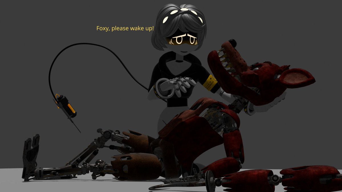 foxy_Rr1's tweet photo. Accident #SerialDesignationV #mdtwt #MunderDrones #FNAF https://t.co/H95wL5Nfla