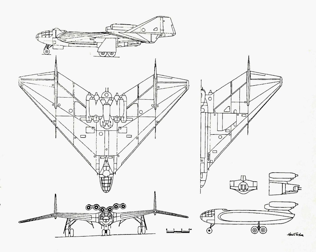 TRUFAULT's tweet photo. Proyecto de bombardero de ala voladora de largo alcance Arado E 555/1.
🇩🇪💥
#Luftwaffe1946 #Alemania #Wunderwaffen #Arado #ArmasMaravillosas #bomberE5551 https://t.co/BjMcHcZFmj